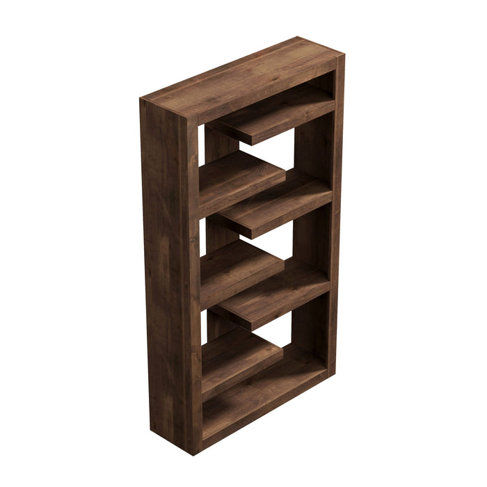 Sausalito - 6 Shelf Bookcase - Whiskey