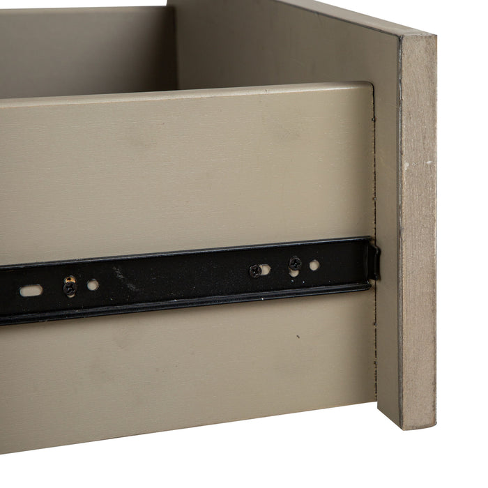 Conrad - Rectangular Sofa Table - Stone Harbor Grey