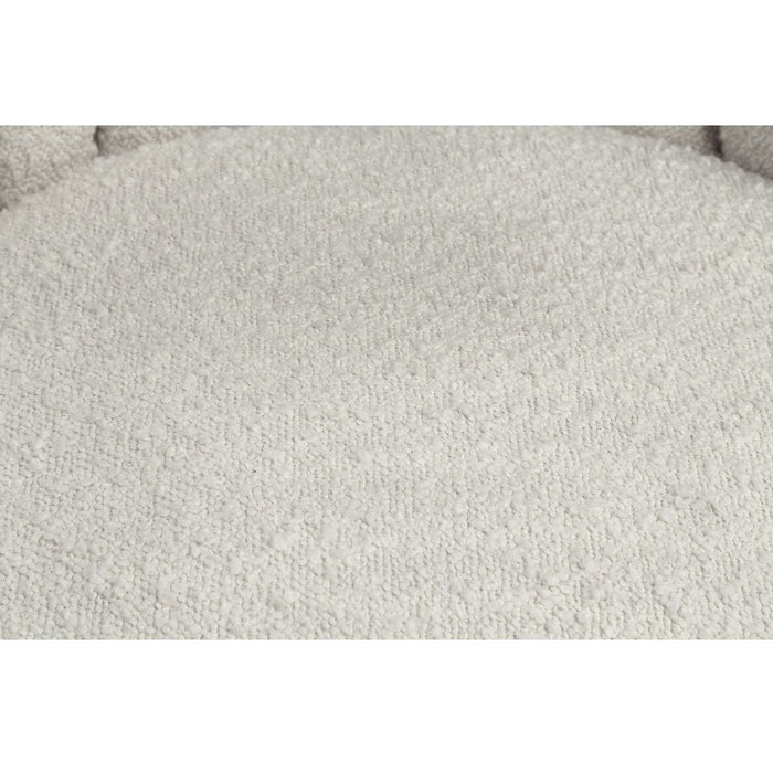 Fadri - Side Chair Set of 2) - Teddy Sherpa & Mirrored Gold