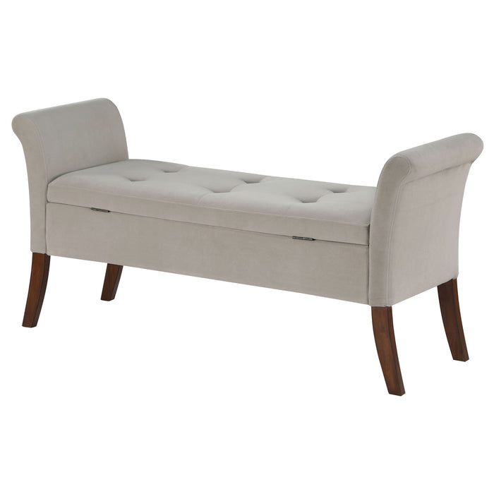 Pasley - Rolled Arm Storage Bench
