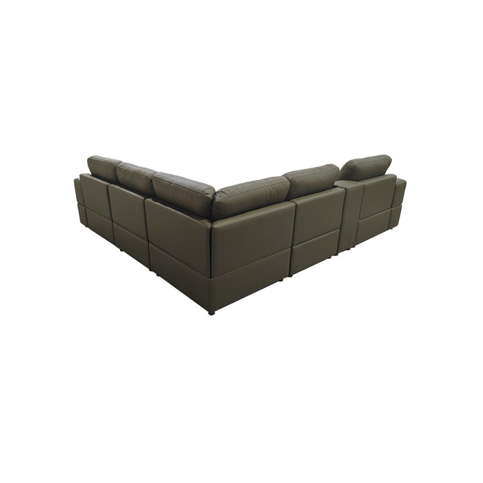 Modular Sectional With Large Square Arms