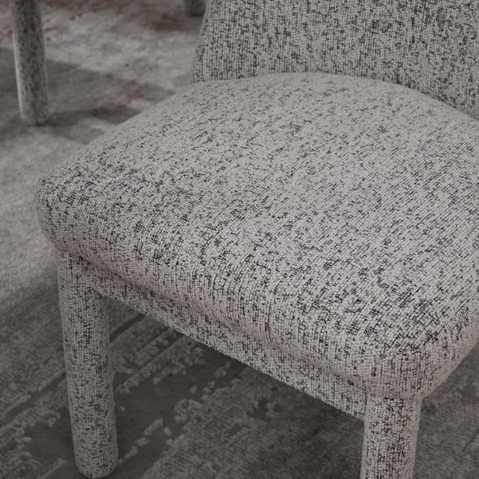 Wide Minimalist Dining Chair