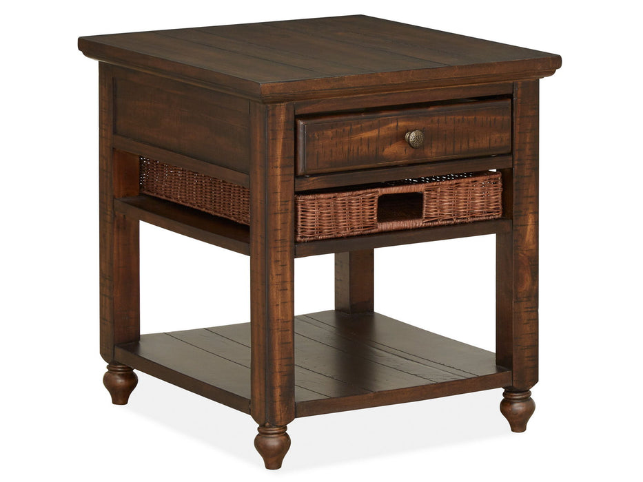 Cottage Lane - Wood Rectangular End Table - Coffee
