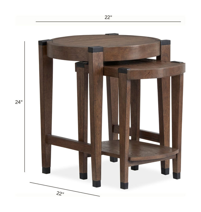 Kaysen - Round Cocktail Table Set