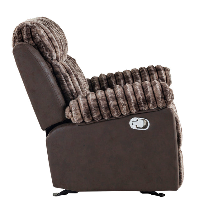 Bruni - Glider Recliner With Manual Recline