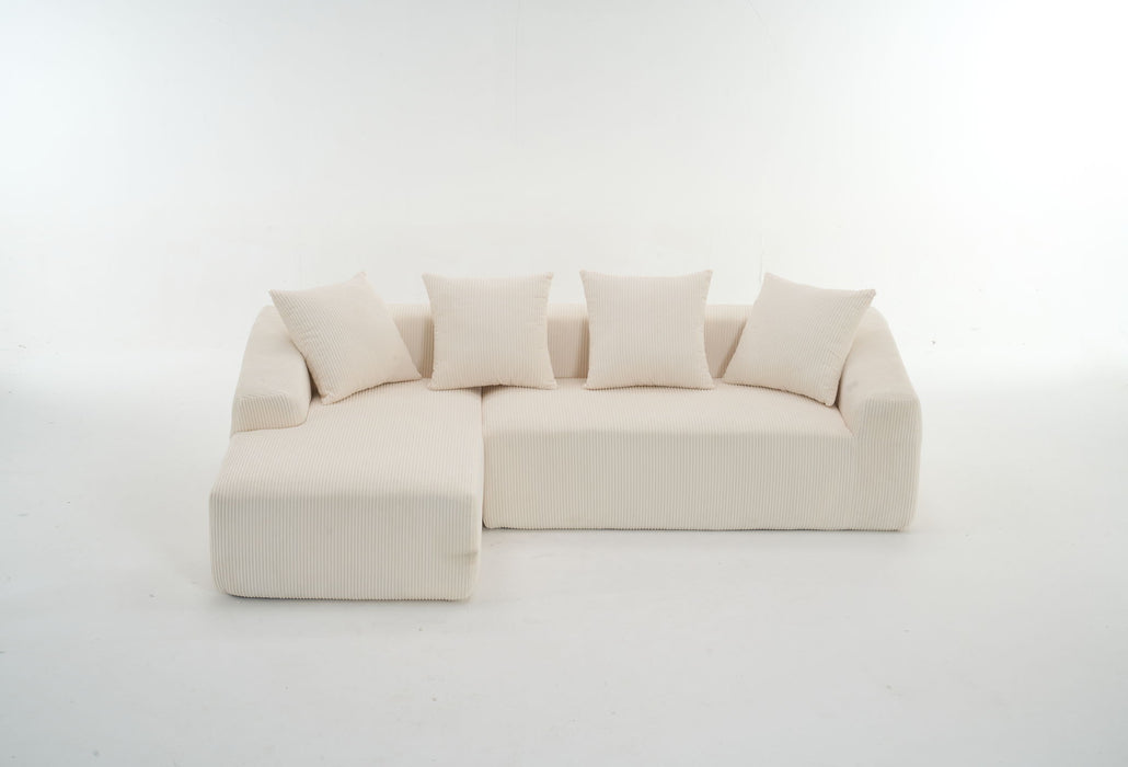 Combined 3 Seater Sofa With 4 Pillows