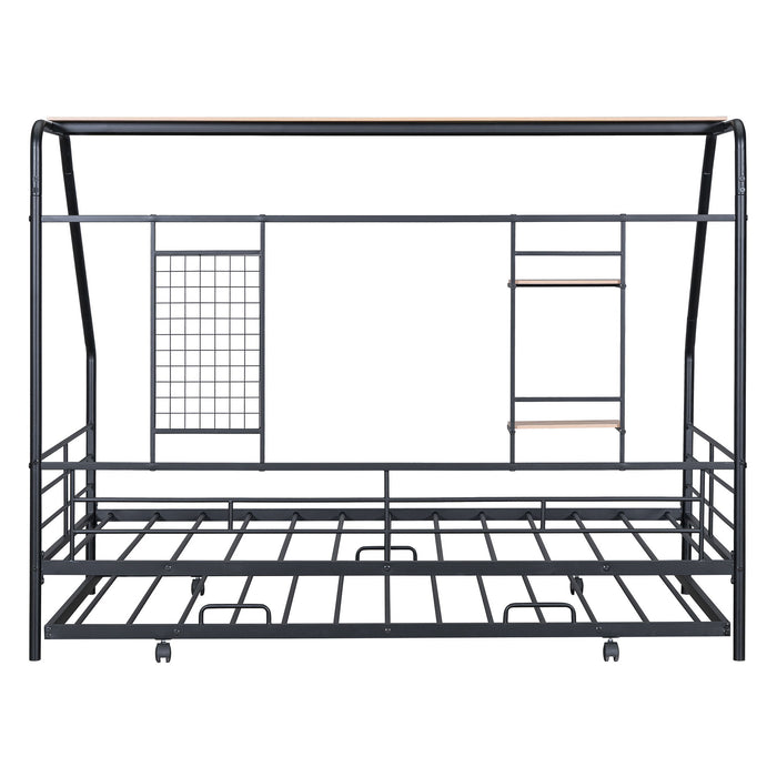 Playhouse Design Bed With Trundle
