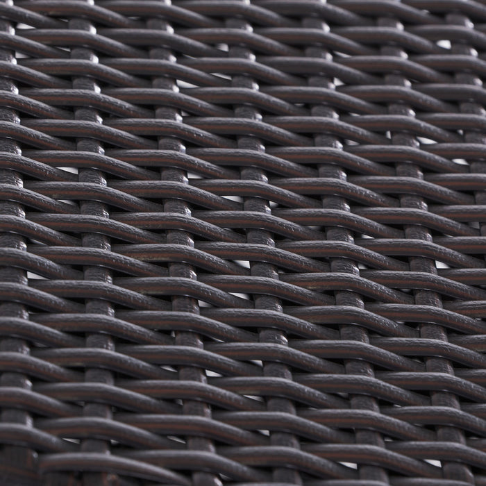 Outdoor Wicker Patio Side Table