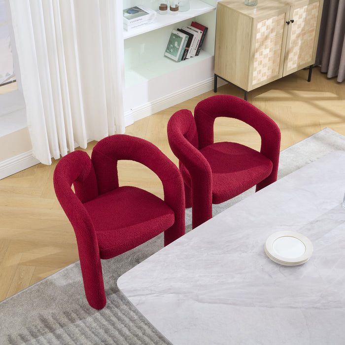 Coolmore Contemporary Designed Accent / Dining Chair With Armrests