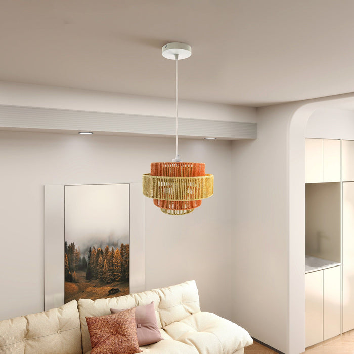 Dorset - Pendant Lamp - Orange