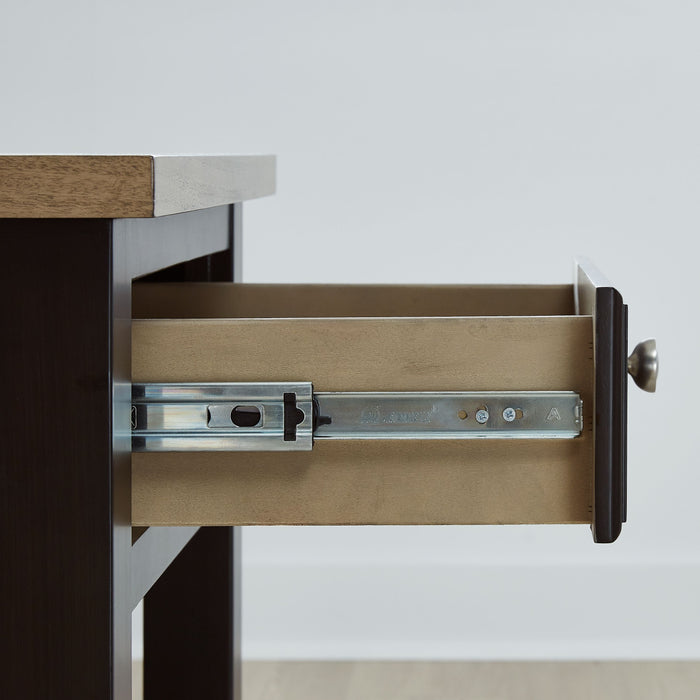 Drazmine - Rectangular End Table - Brown