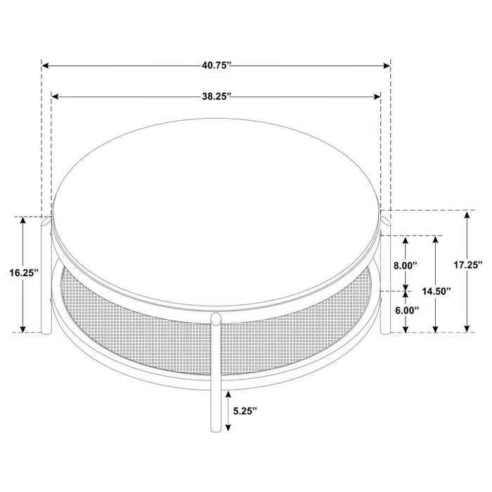 Arini - Round Coffee And End Table Set