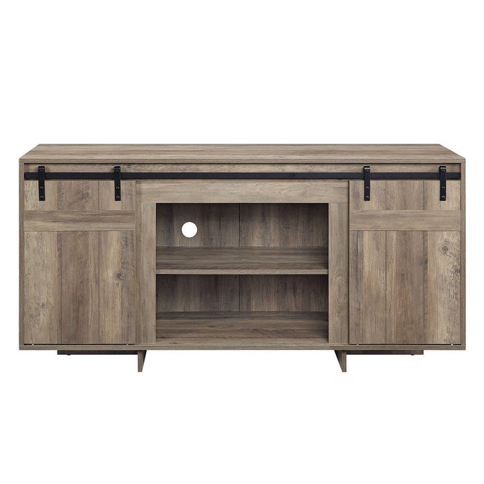 Bellarosa - TV Stand Same As 91608) - Gray Washed