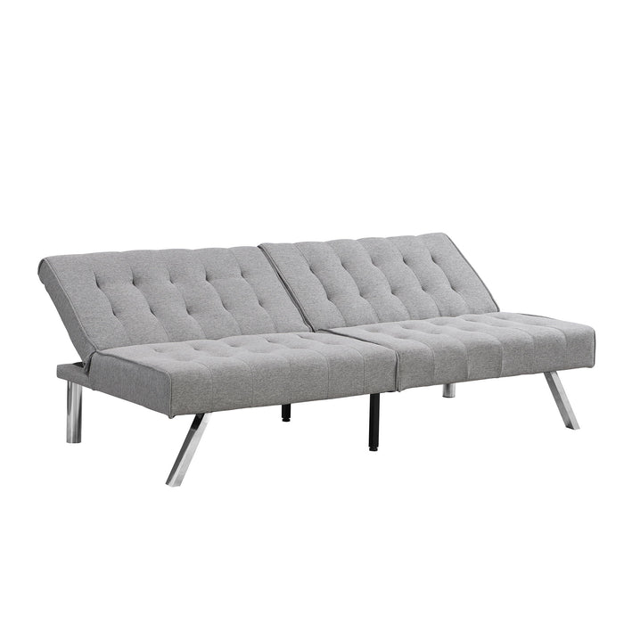 Comfortable Futon Sofa Bed - Gray
