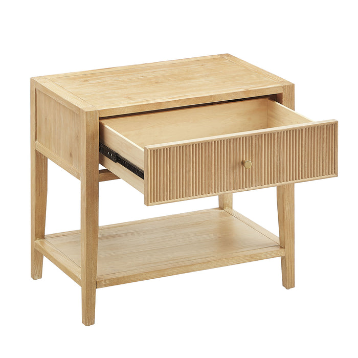 Finley - 1 Drawer Storage Nightstand