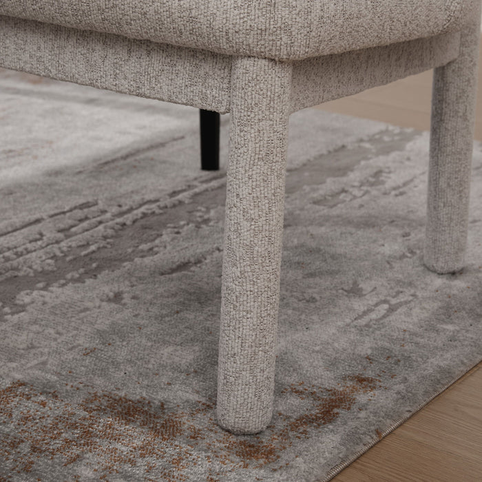 Wide Minimalist Dining Chair