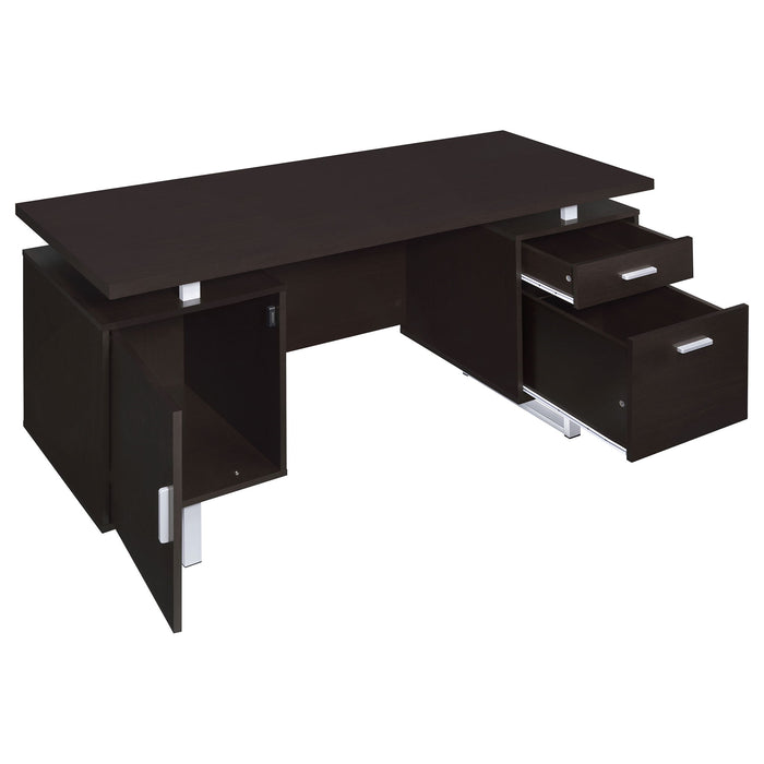 Contemporary 2 Drawer Computer Desk
