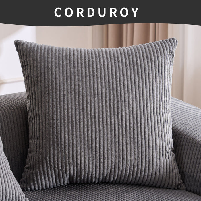 Combined 3 Seater Sofa With 4 Pillows