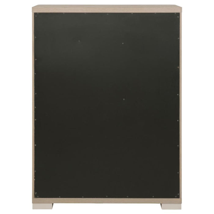 Ladera - 5-Drawer Bedroom Chest Of Drawers - Light Elm