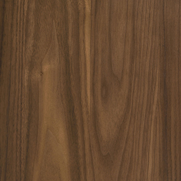 Bradley Round SmartTop End Side Table Smokey Grey and Dark Brown