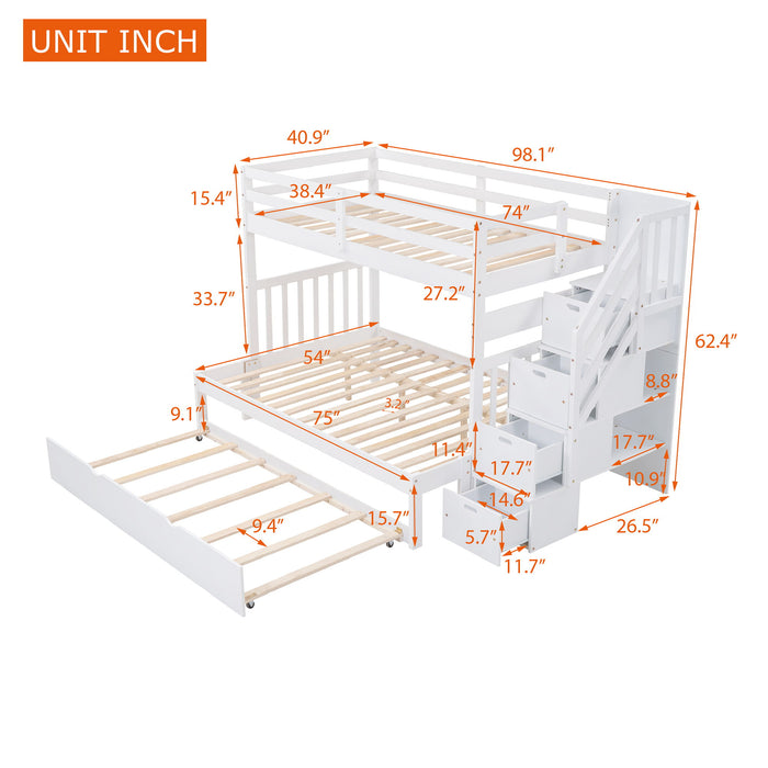 Bunk Bed With Twin Size Trundle