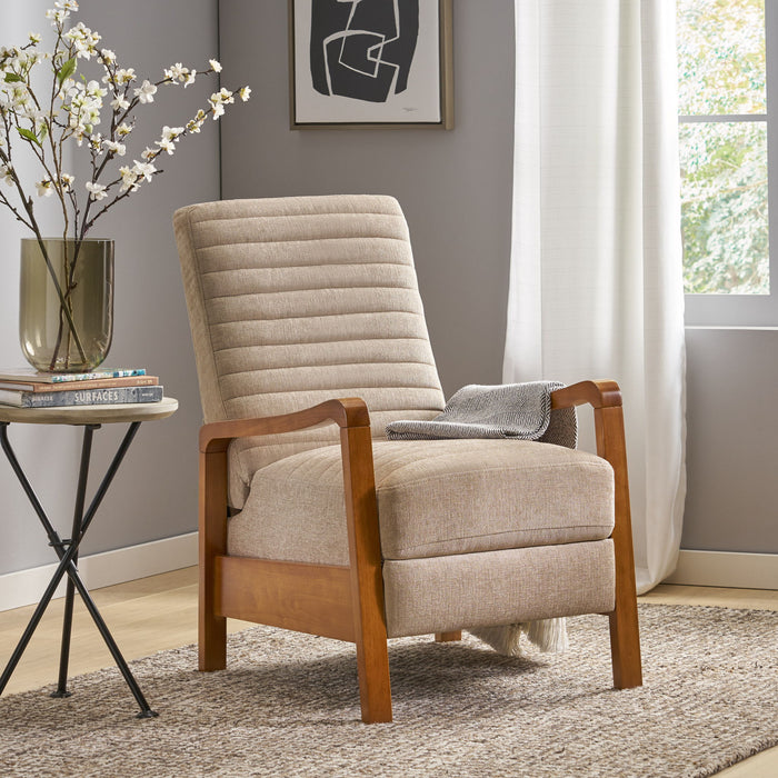 Contemporary Manual Club Recliner