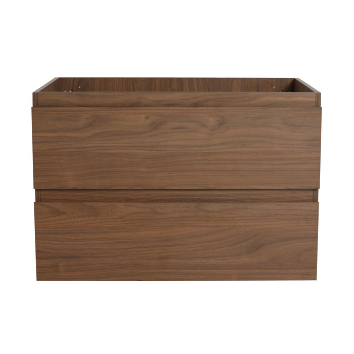 Wall Mounted Bathroom Vanity Cabinet, Soft Close Drawers (Vanity Only)