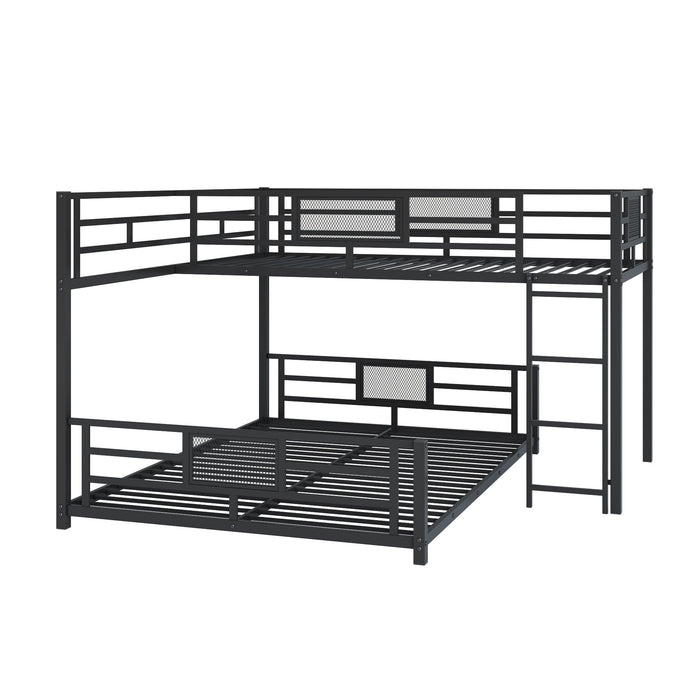 L-Shaped Bunk Bed