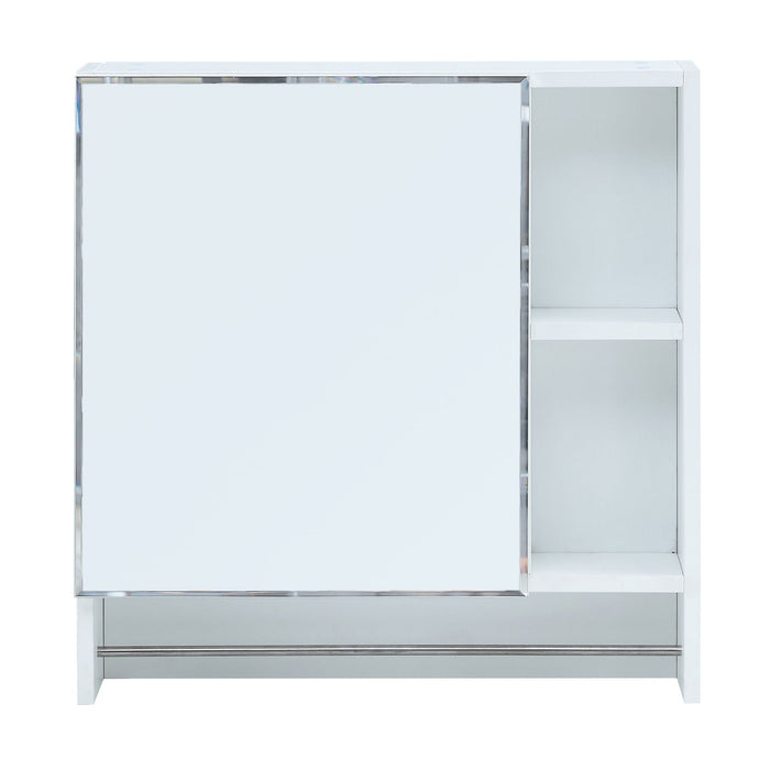 Wall Mounted Bathroom Storage Medicine Cabinet Cabinet With Mirror Door