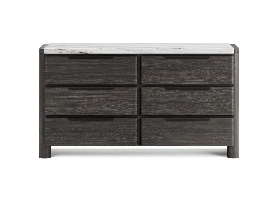 Keaton - Double Drawer Dresser - Black