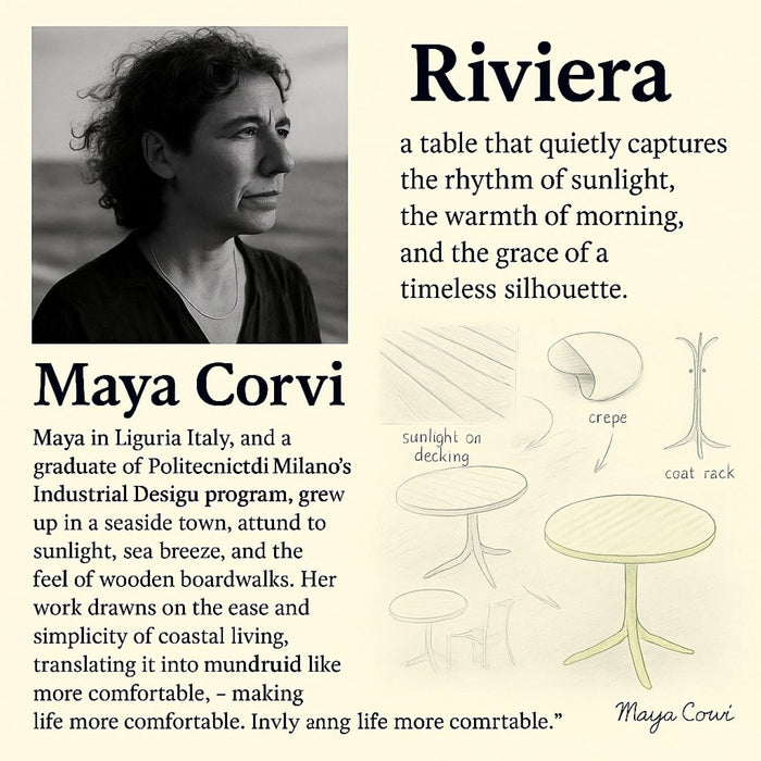 Modern Round Table, Waterproof, UV Resistant And Durable - White