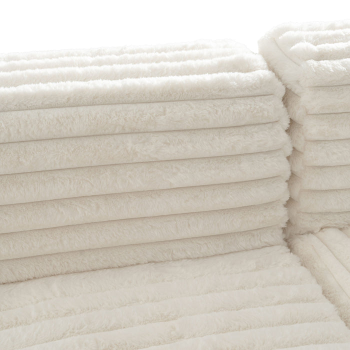 Cloud Sectional Sofa Upholstered Couch Free Combined Sofa