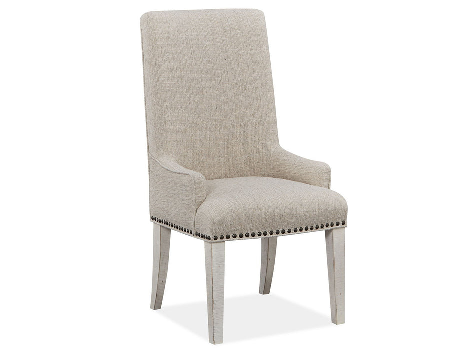 Bronwyn - Upholstered Host Side Chair (Set of 2) - Alabaster