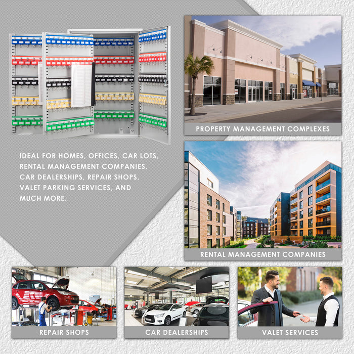 Adjustable Key Cabinet With Lock