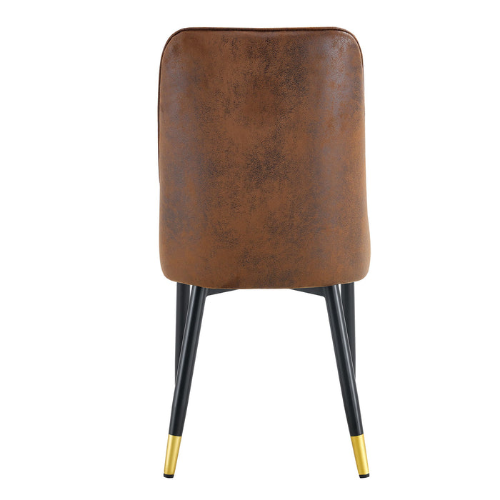 Modern Chair With Metal Legs