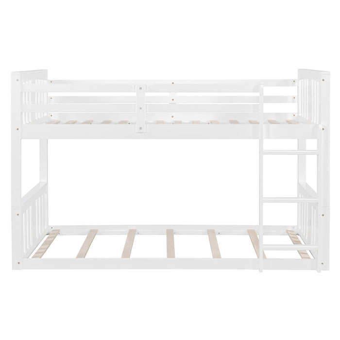 Solid Construction Bunk Bed & Ladder