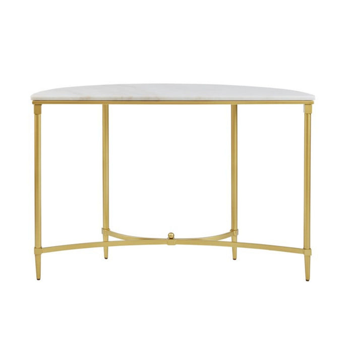 Bordeaux - Console Table - White / Gold