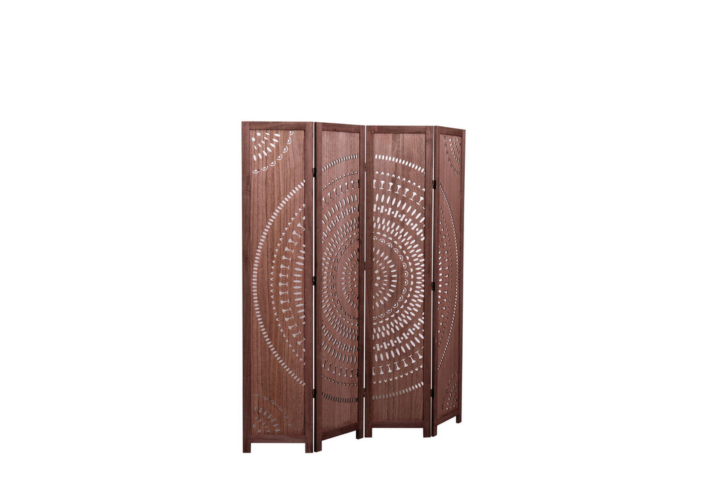 Panel Solid Wood Folding Room Divider