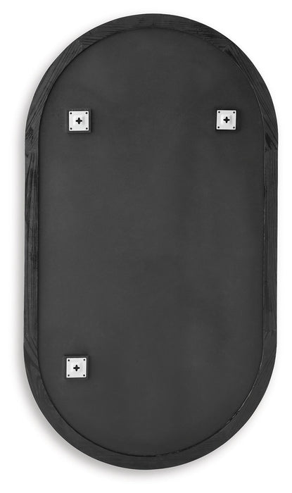 Clorington - Accent Mirror - Dark Brown