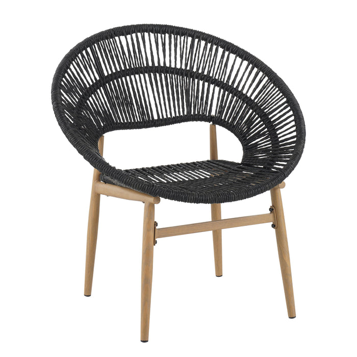 Cyril - Outdoor Papasan Style Dining Chair (Set of 2)