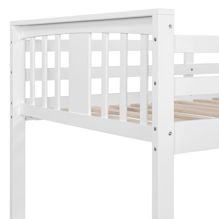 Solid Construction Bunk Bed & Ladder