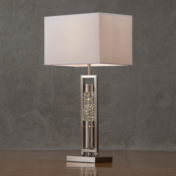 Modern Design Table Lamp Sparkling Decorative Home Decor Designer Table Lamp, Water Dancing Light, Satin Night Light