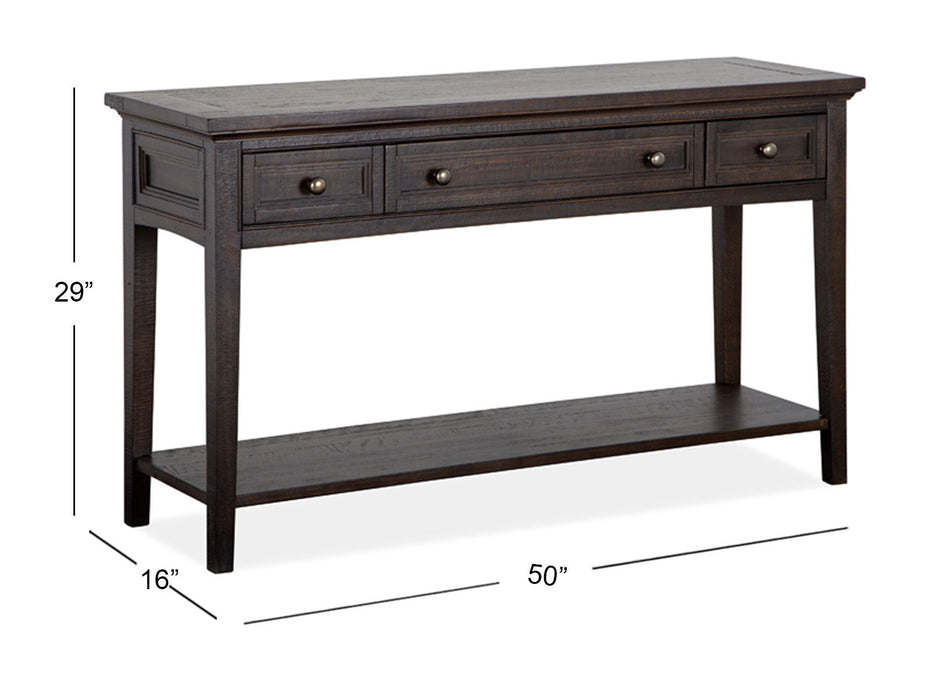 Westley Falls - Rectangular Sofa Table - Graphite