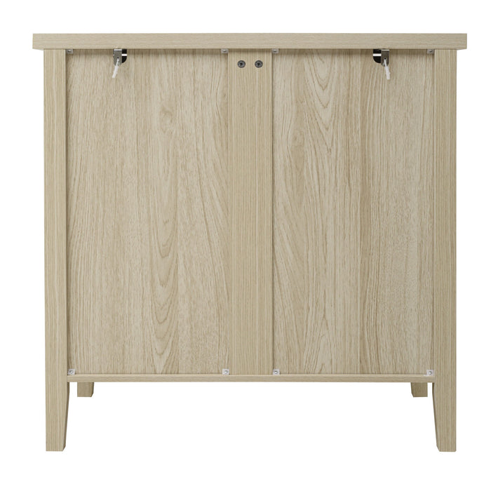 3 Drawer Cabinet, Suitable For Bedroom - Natural