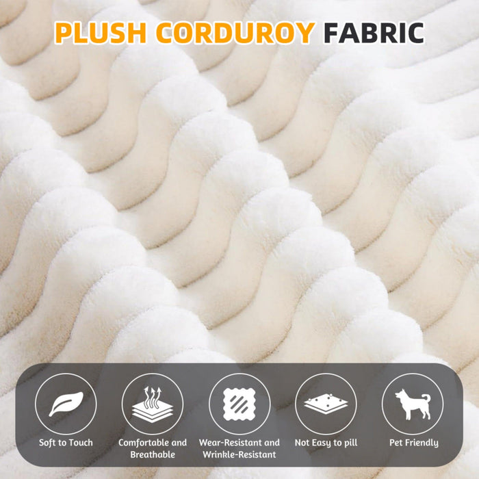 Convertible Floor Sofa Bed With Multi Functional Blanket