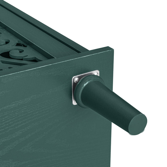 2 Door 2 Drawer Elegant Cabinet