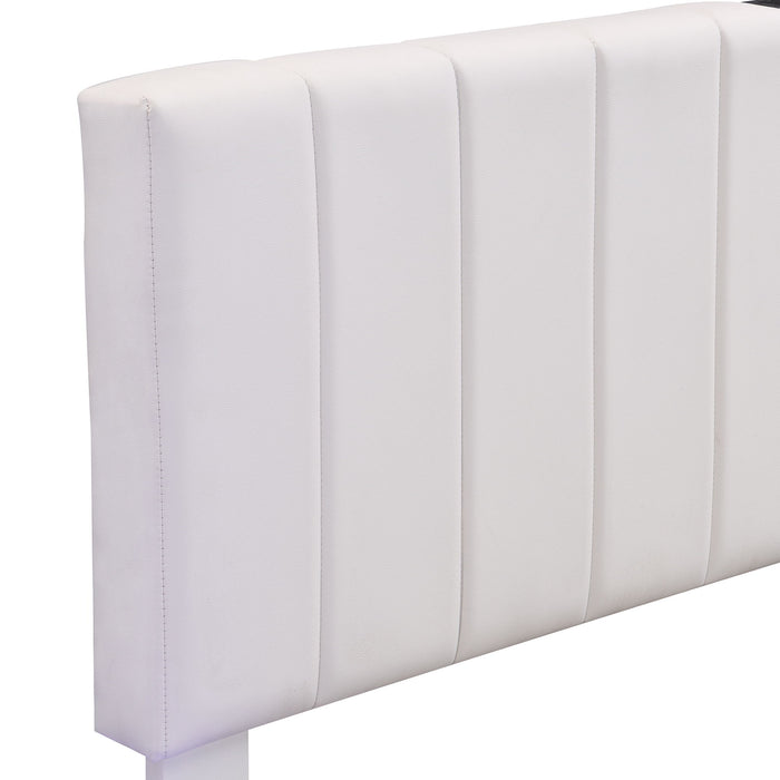 Upholstered Bed With Hydraulic Storage System And LED Light, With Sockets And USB Ports