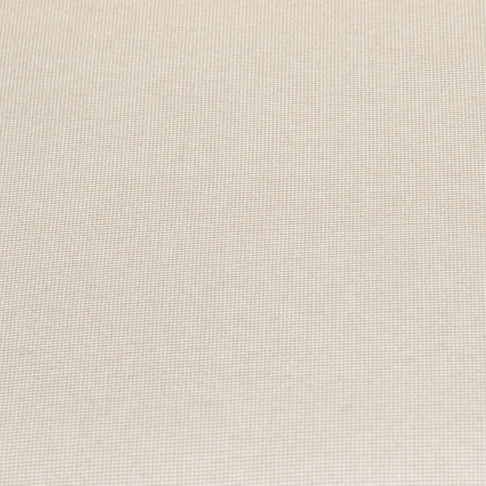 Woven Cane Plastic Backrest Bar Stool Foam Padded Fabric Seat & Durable Rubberwood Frame - Cream Gray