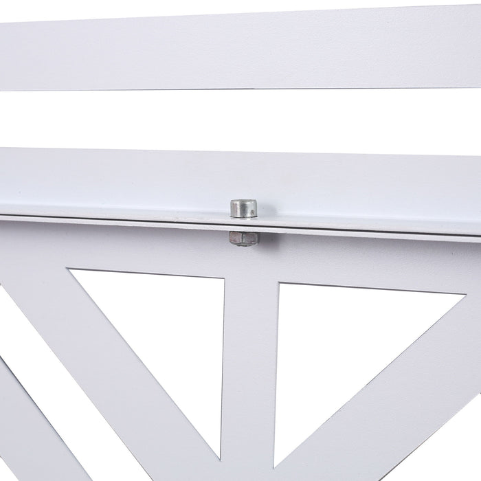 Freestanding Outdoor & Indoor Freestanding Metal Privacy Screen