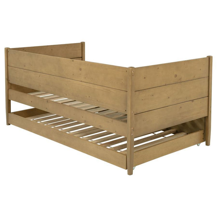 Calinda - Wood Twin Daybed With Trundle - Natural